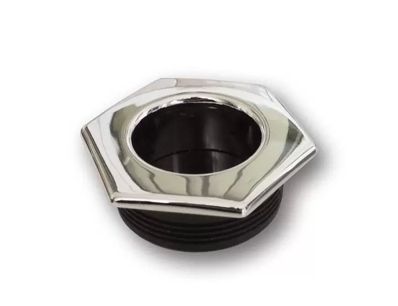 Maner Ingropat Hexagonal Plastic Crom